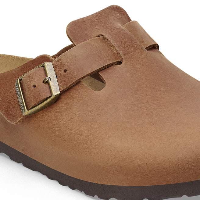 Birkenstock Men's Boston Oiled Leather Clogs - 1028179