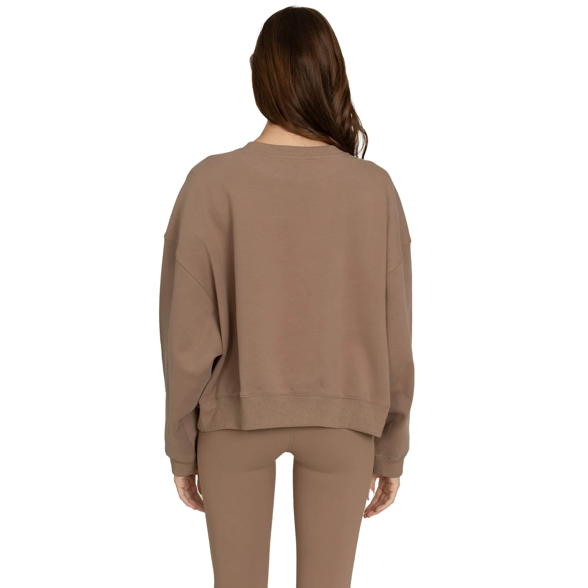 Gold Hinge Women's Oversized Crew Pullover
