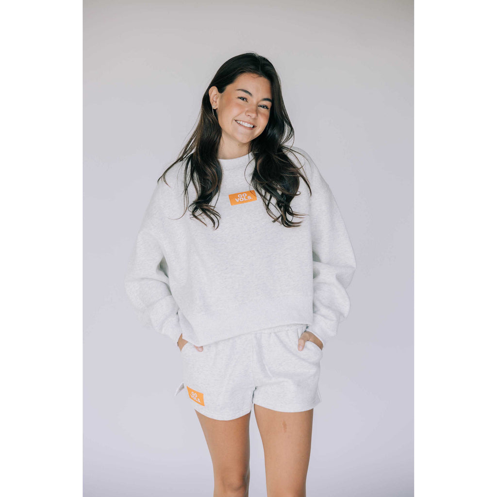 Scarlet & Gold Women's Becca Boxy Crewneck Sweatshirt - Tennessee