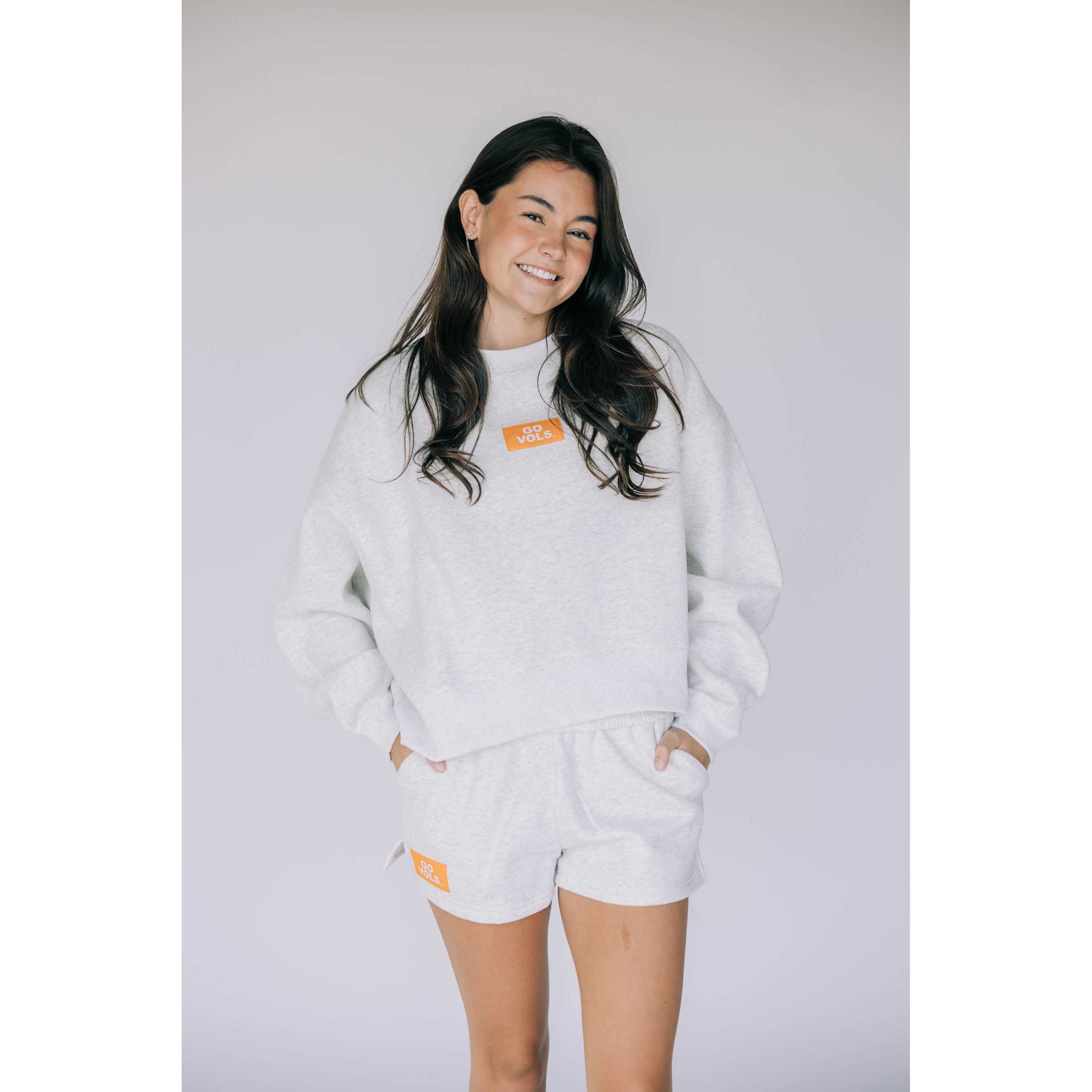 Scarlet & Gold Women's Becca Boxy Crewneck Sweatshirt - Tennessee