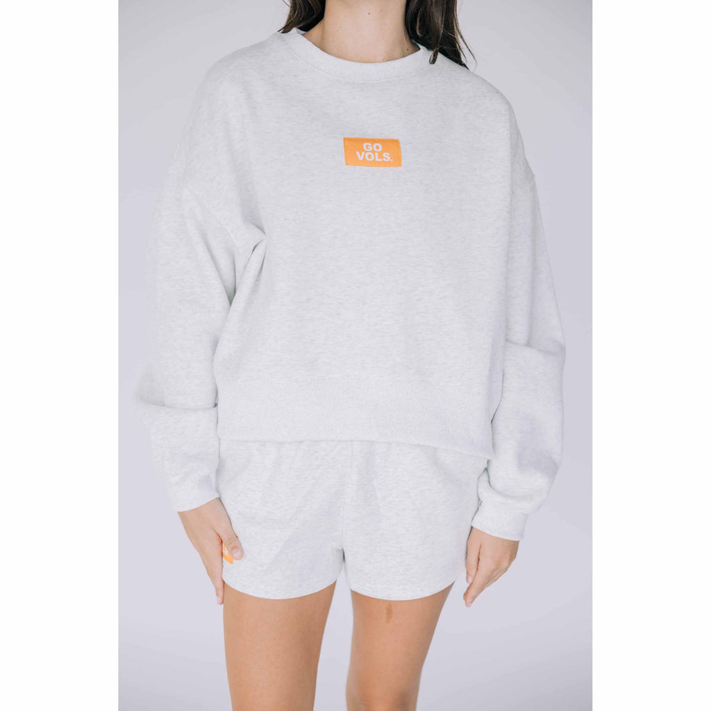 Scarlet & Gold Women's Becca Boxy Crewneck Sweatshirt - Tennessee