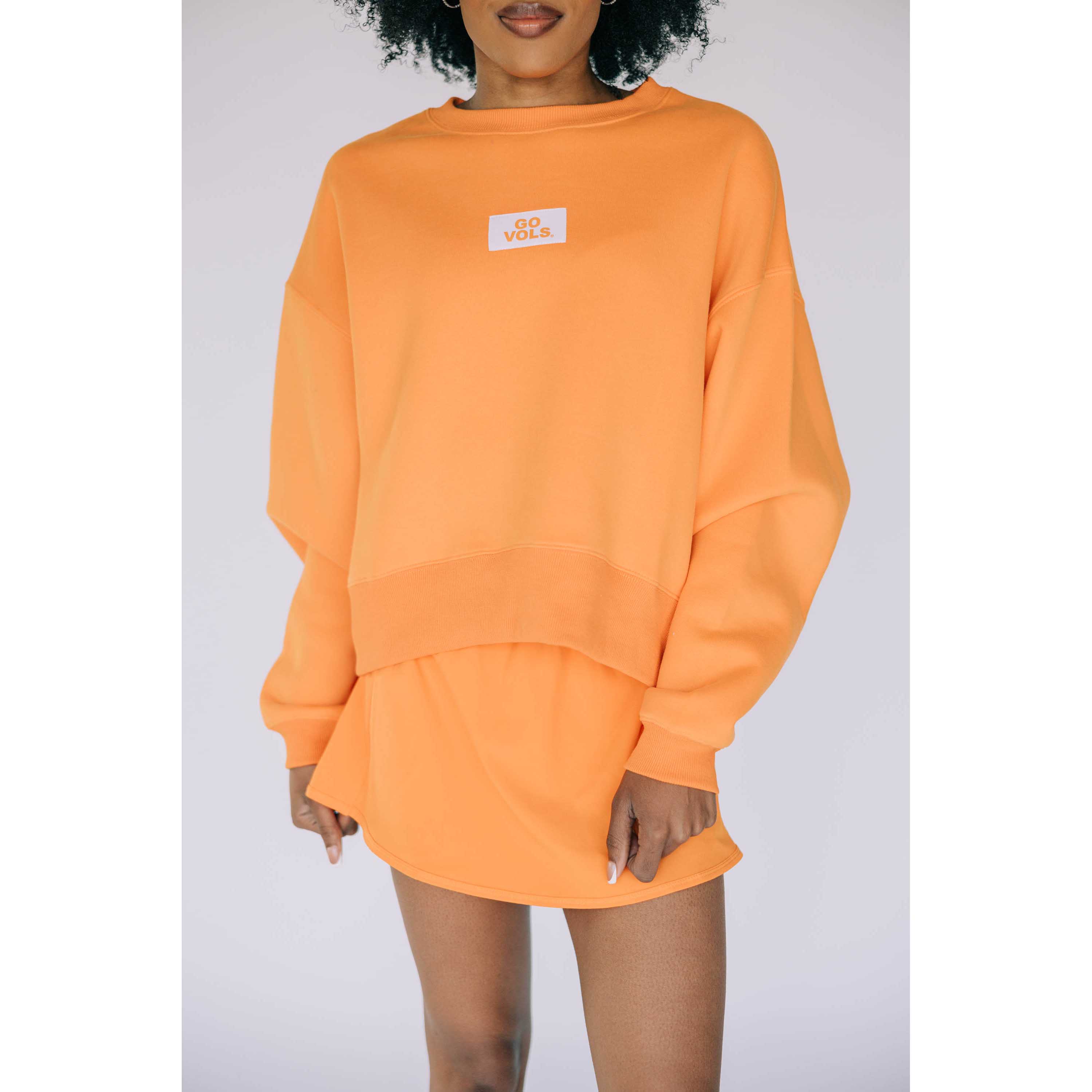 Scarlet & Gold Women's Becca Boxy Crewneck Sweatshirt - Tennessee