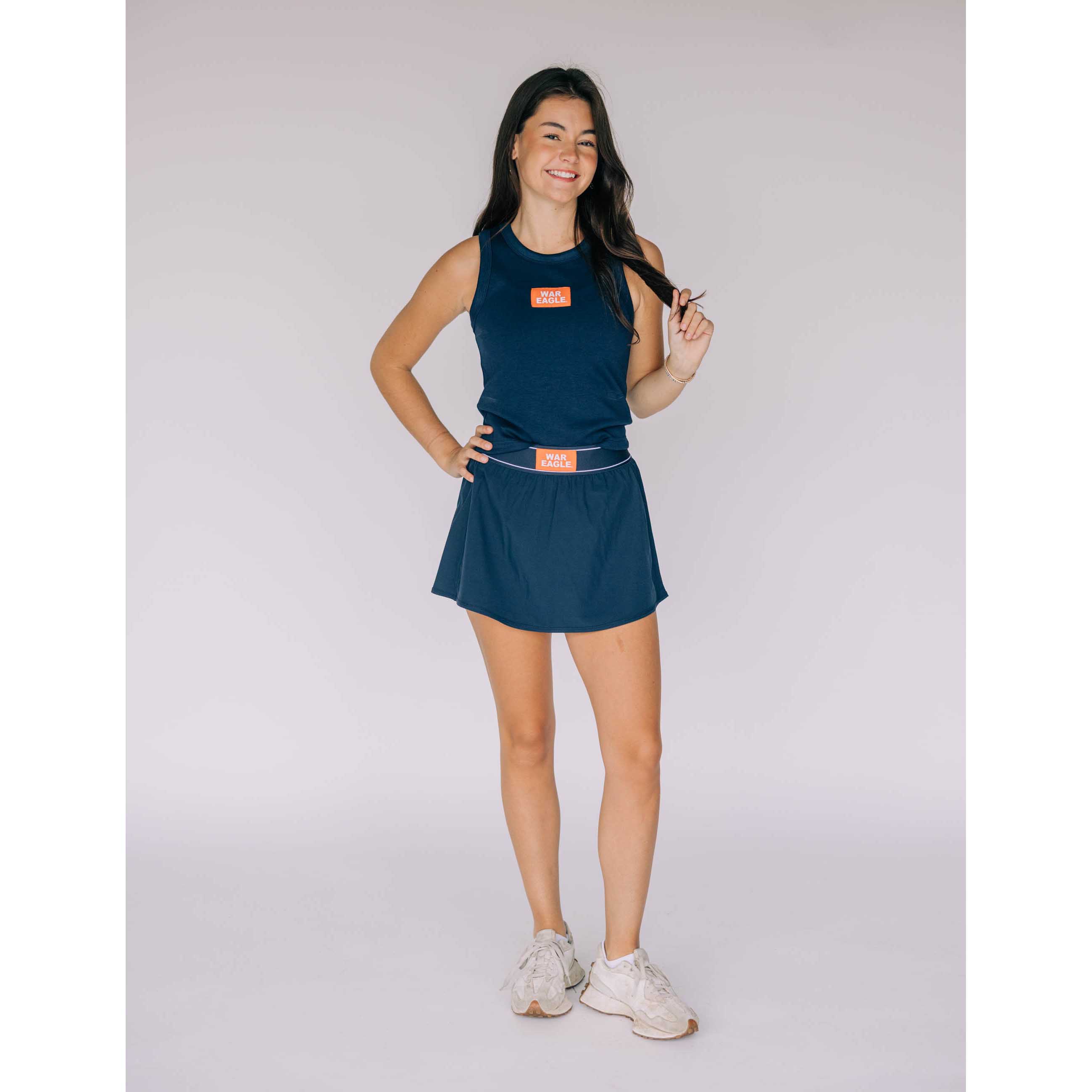 Scarlet & Gold Women's Alli Airy Tennis Skirt - Auburn
