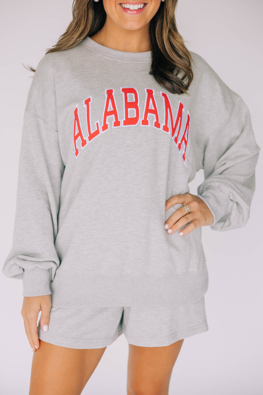 Scarlet & Gold The Mallory Crewneck Sweatshirt - Alabama