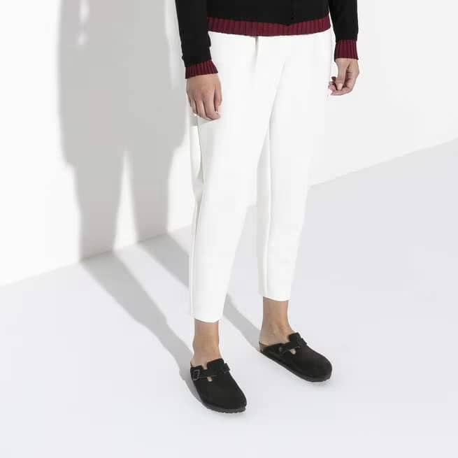 Birkenstock Boston Suede Clogs - Mocha - 660461