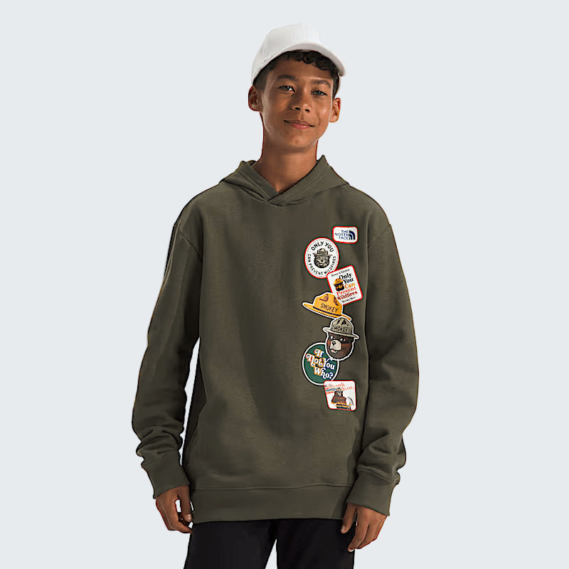 The North Face Smokey Camp Fleece Pullover Hoodie