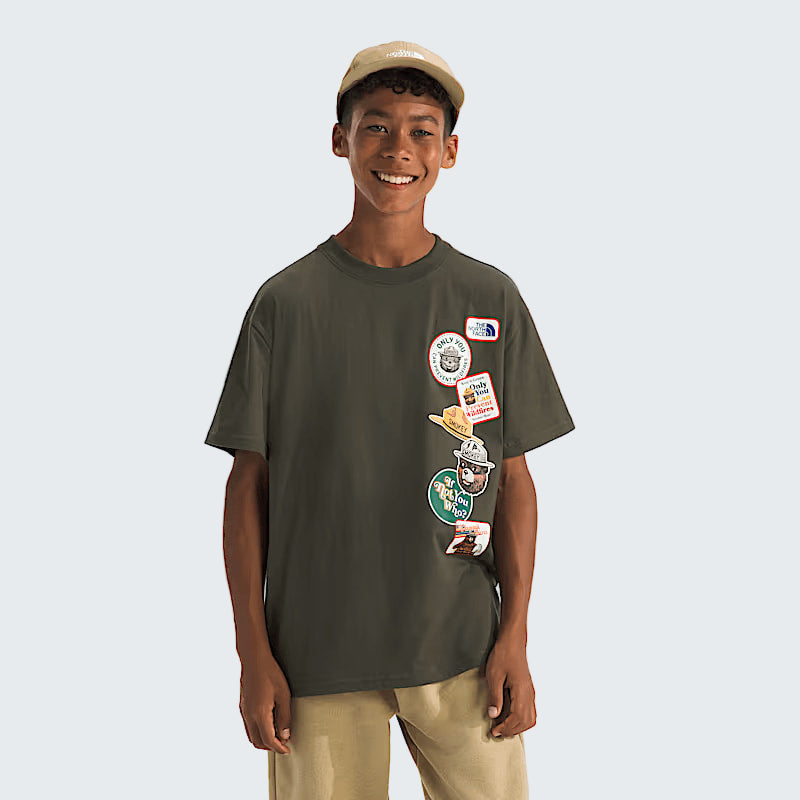 The North Face Youth Smokey Short-Sleeve Graphic Tee