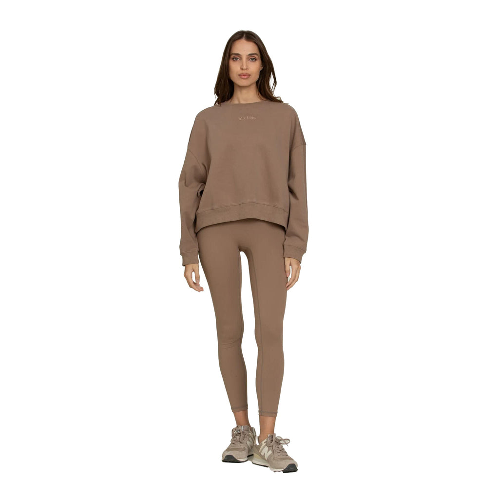 Gold Hinge Women's Oversized Crew Pullover