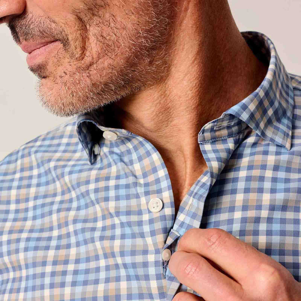 Johnnie-O Men's Olie Long Sleeve Button Down