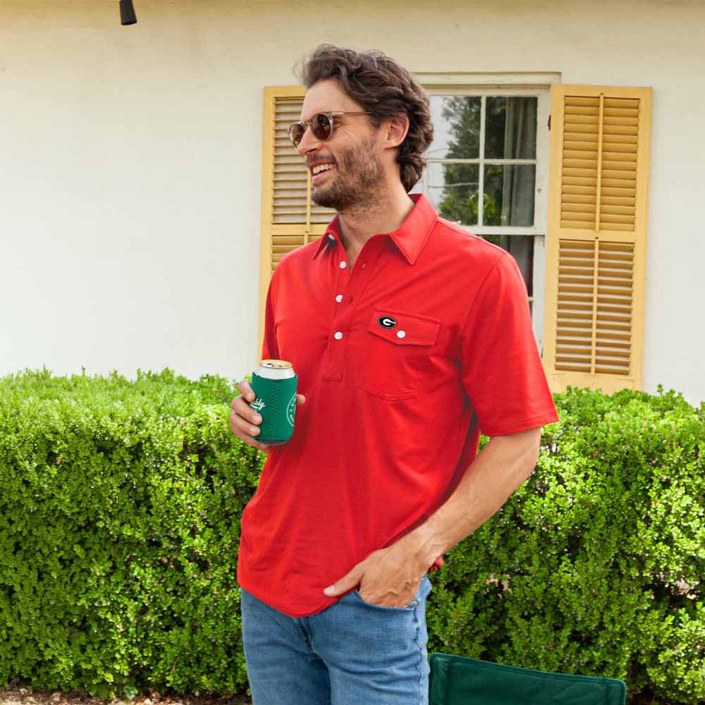 Criquet Men's UGA Performance Players Shirt - Georgia Logo