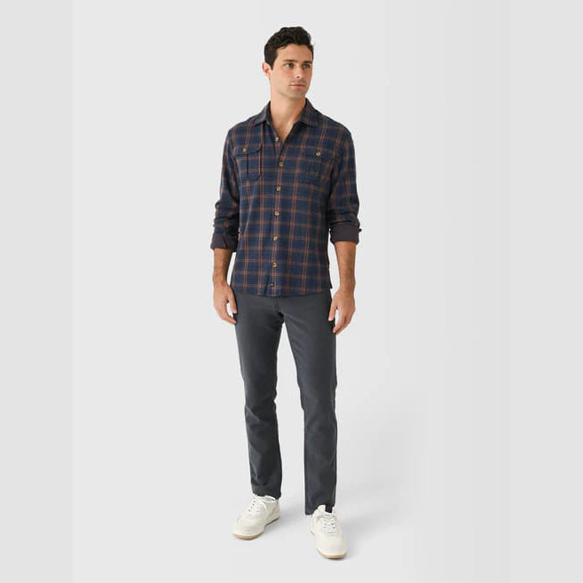 Johnnie-O Men's Judah Long Sleeve Flannel