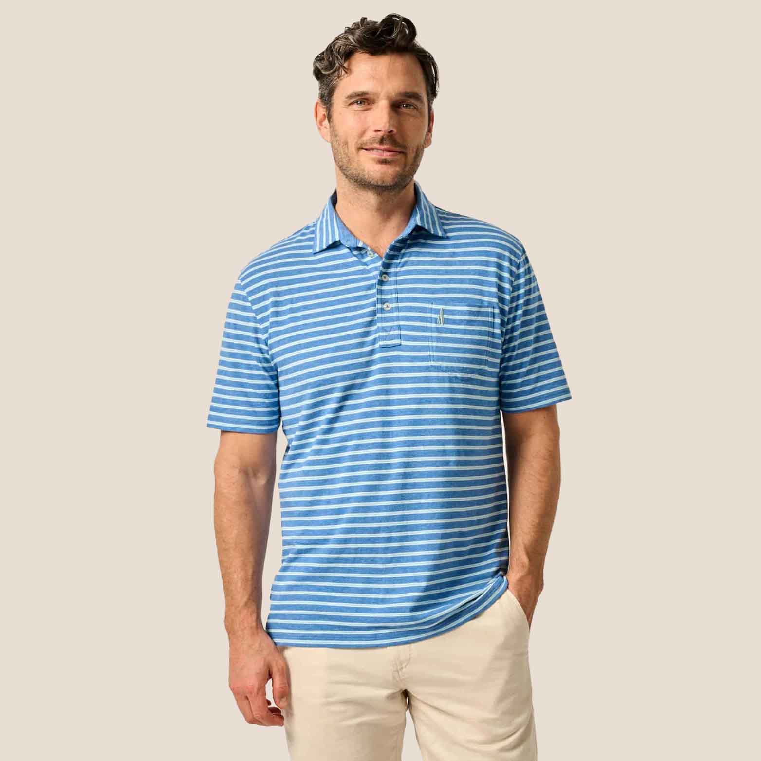 Johnnie-O Men's Matthis Short-Sleeve Polo