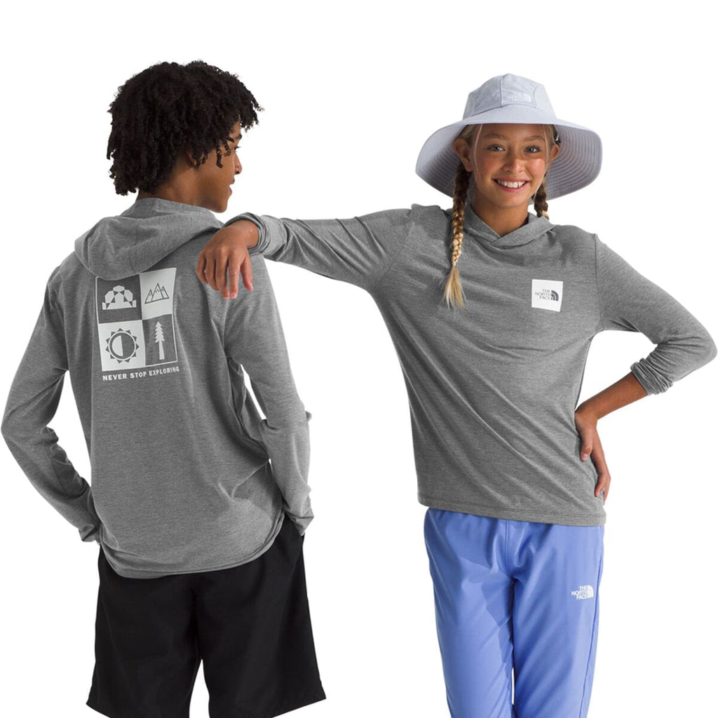 The North Face Youth Adventure Long Sleeve Graphic Hoodie