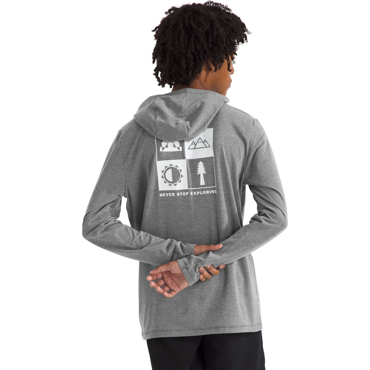 The North Face Youth Adventure Long Sleeve Graphic Hoodie