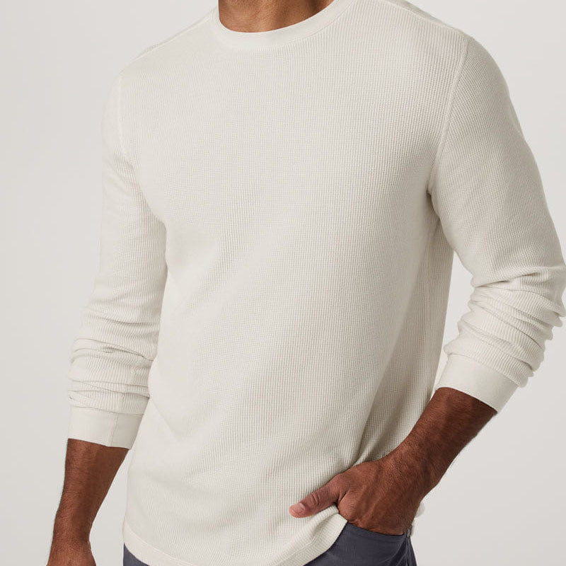 Free Fly Men's Long Sleeve Waffle Crew