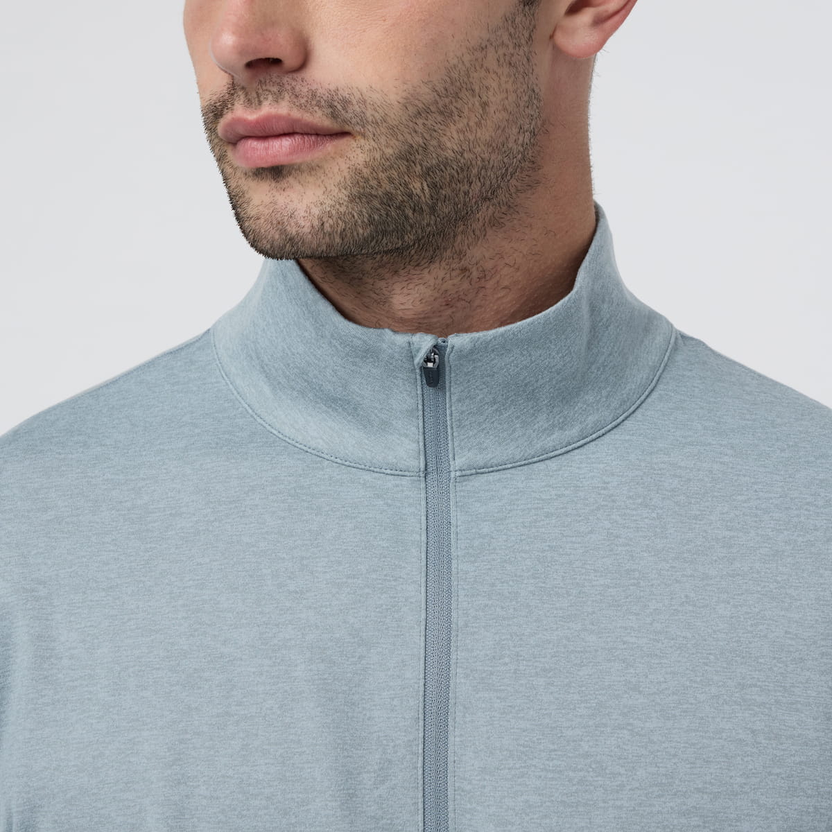 Vuori Men's Ponto Half Zip Mock Neck Pullover