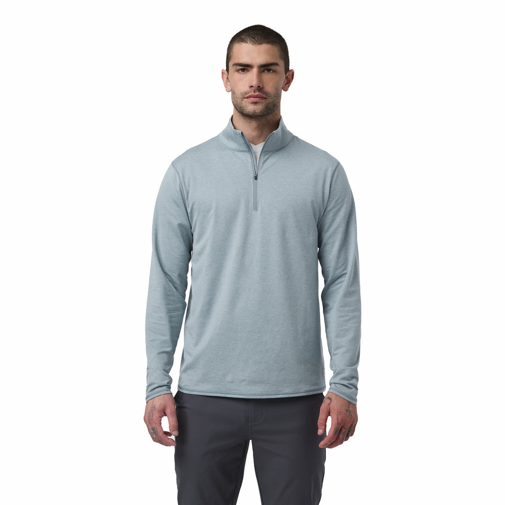 Vuori Men's Ponto Half Zip Mock Neck Pullover