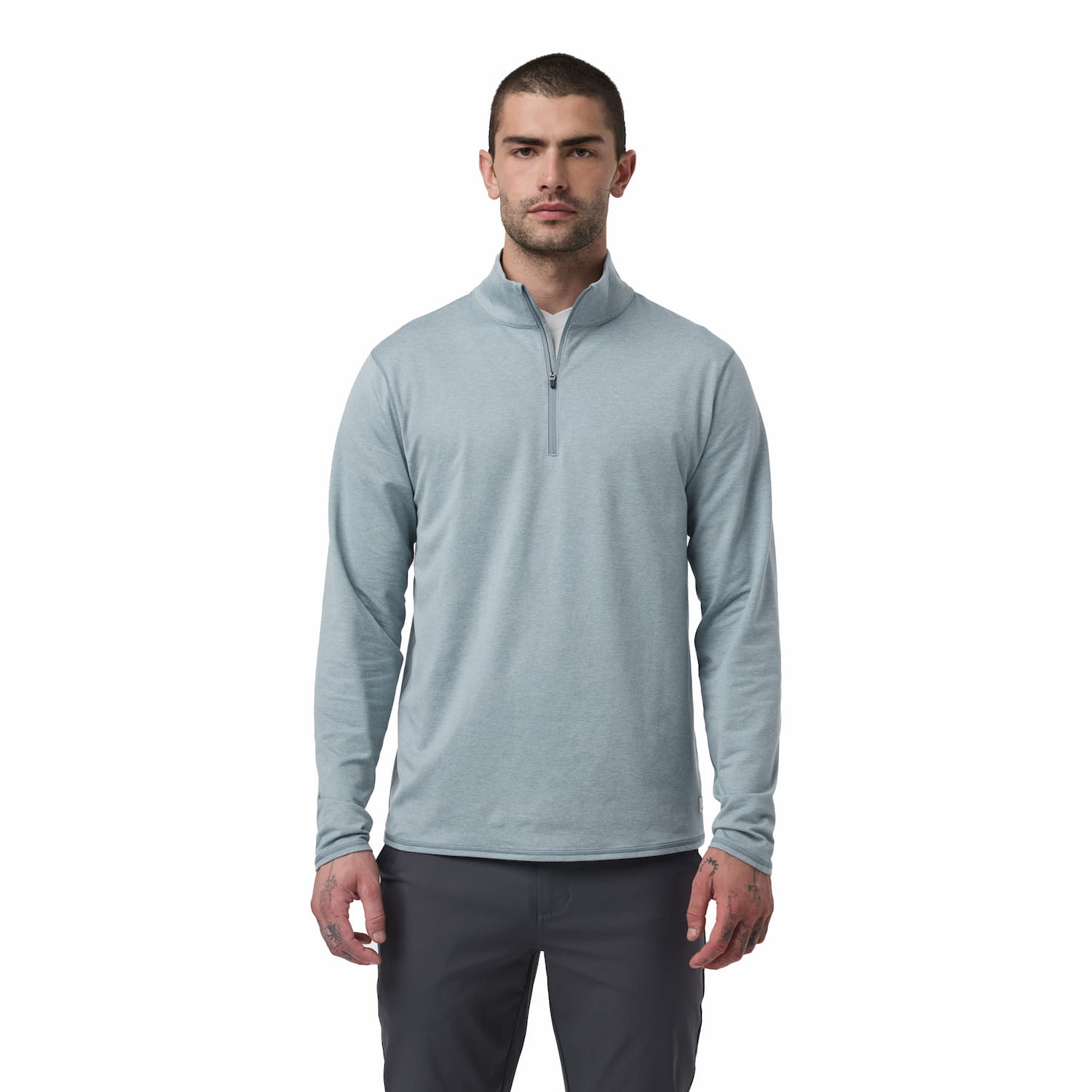 Vuori Men's Ponto Half Zip Mock Neck Pullover