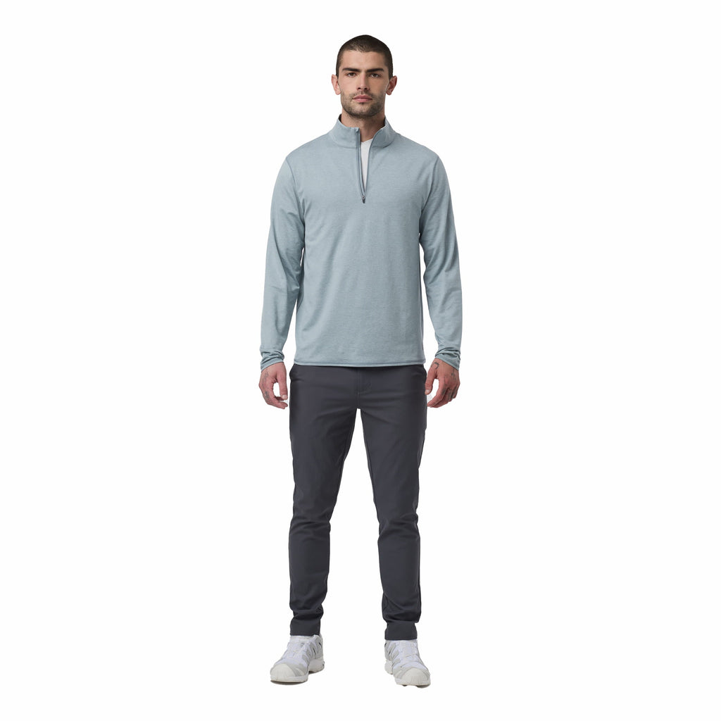 Vuori Men's Ponto Half Zip Mock Neck Pullover