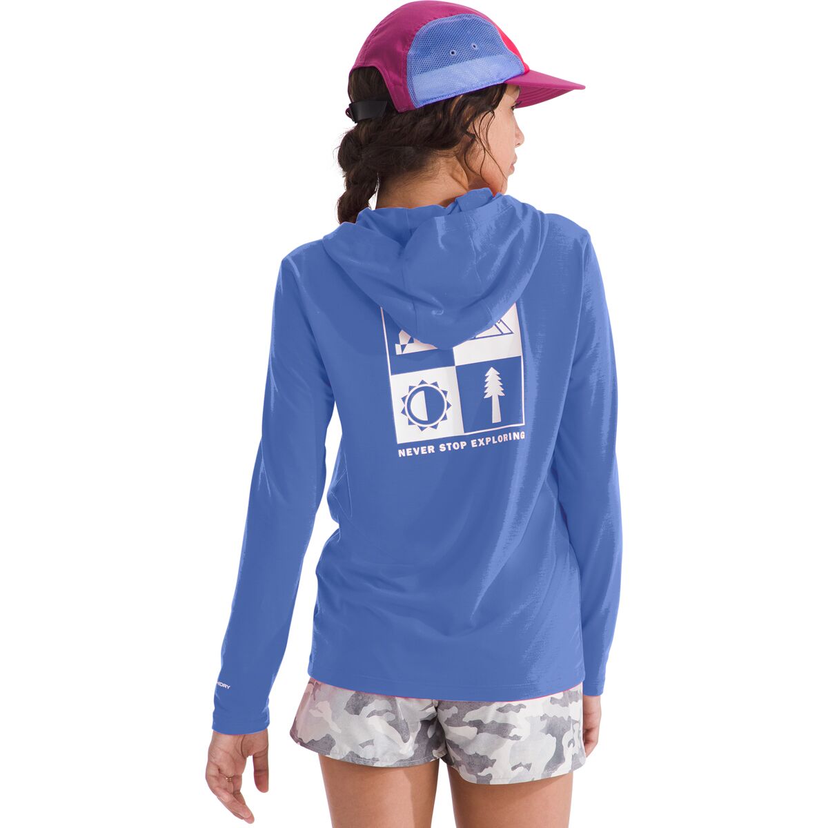 The North Face Youth Adventure Long Sleeve Graphic Hoodie