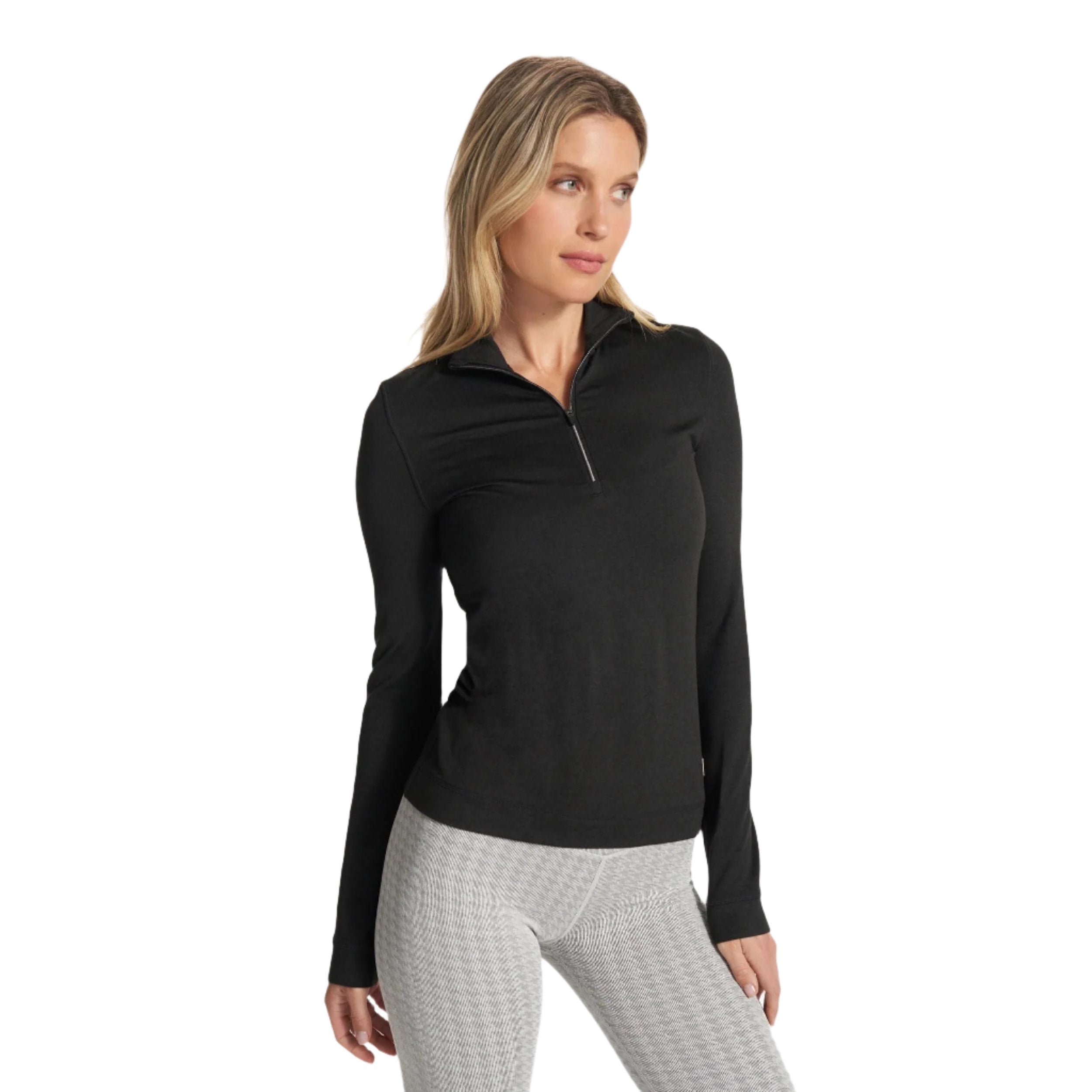 Vuori Women's Halo Essential Half Zip Pullover