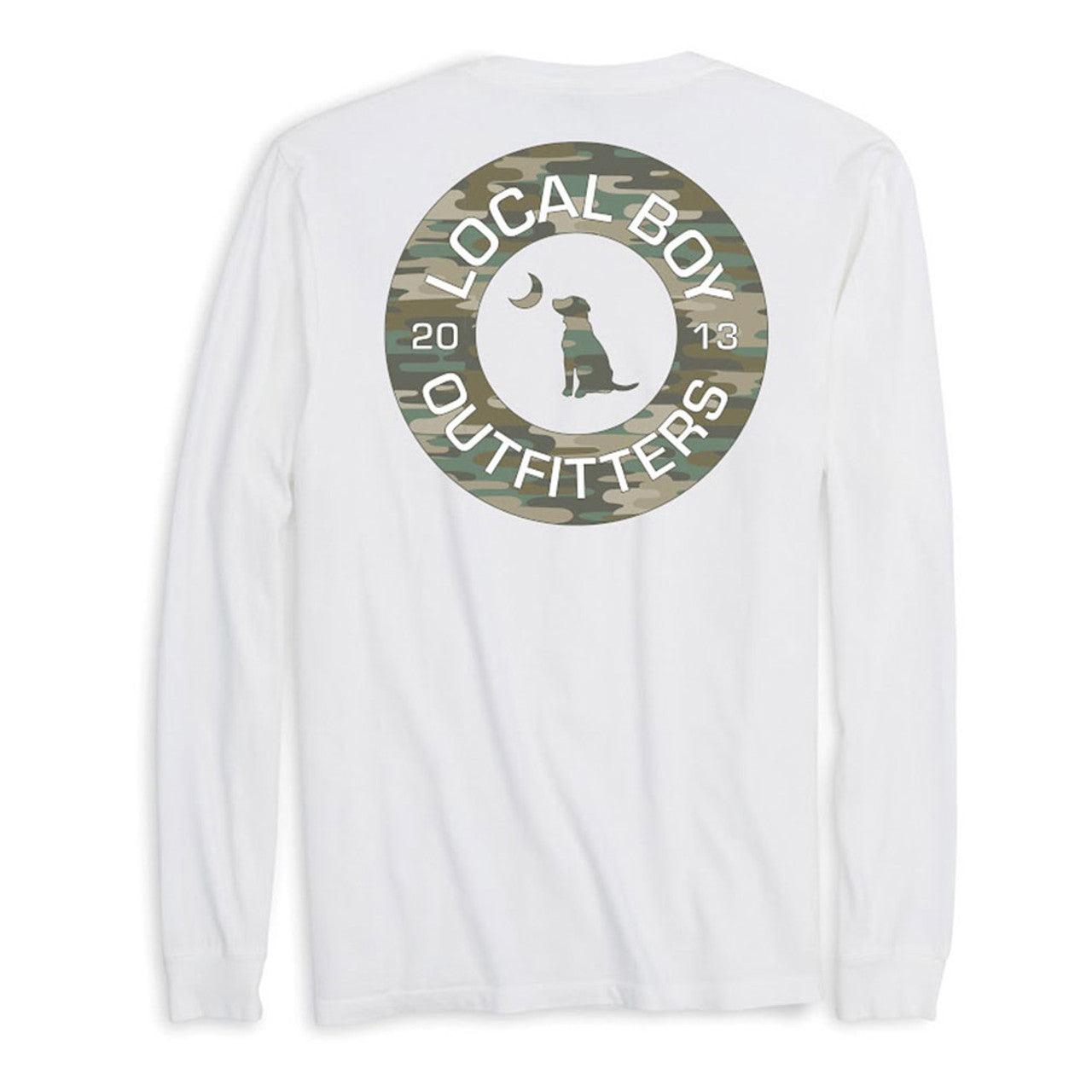 Local Boy Men's Bayou Logo Long Sleeve Tee