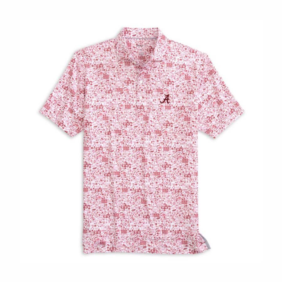 Johnnie-O Boys' Alabama Tailgater 2.0 Polo